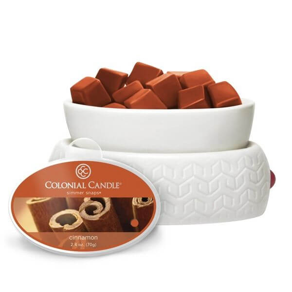 Colonial Candle Cinnamon Simmer Snaps 70g