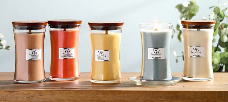 WoodWick-Markenseite Essen, Ketchup, Getränk, Milch