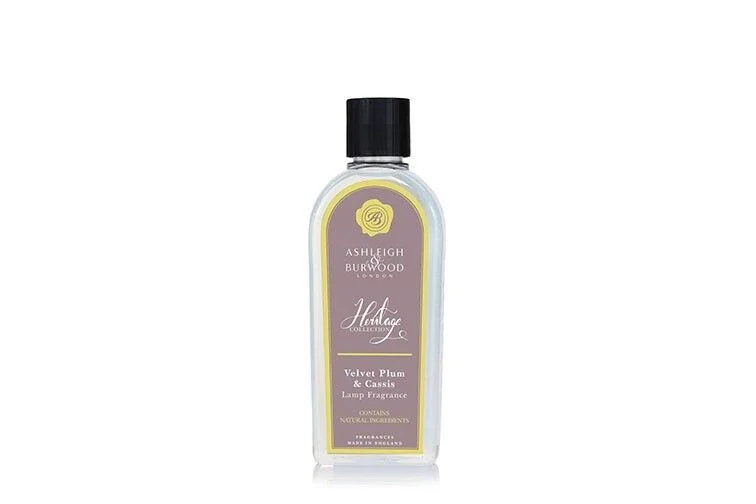 Velvet Plum & Cassis 500ml Duftlampenöl Nachfüller Flasche, Rasierwasser