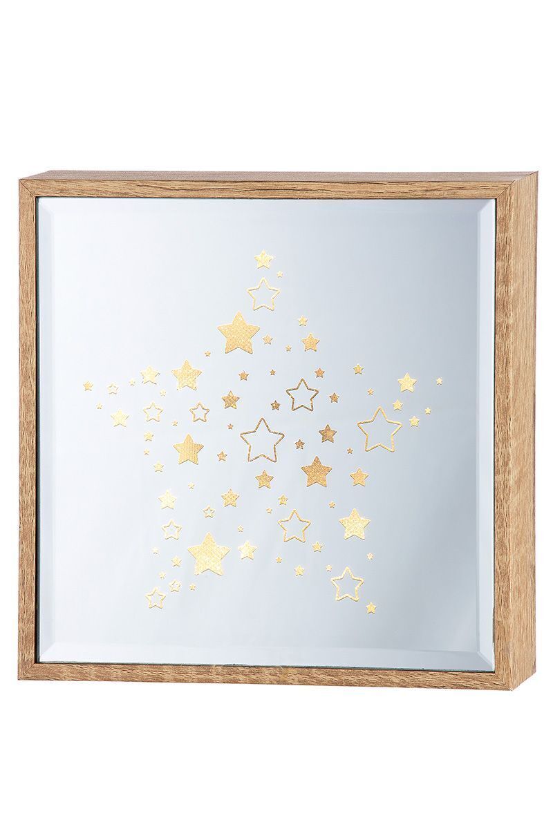 21619_1_1 LED Leuchte Spiegelbox Stern