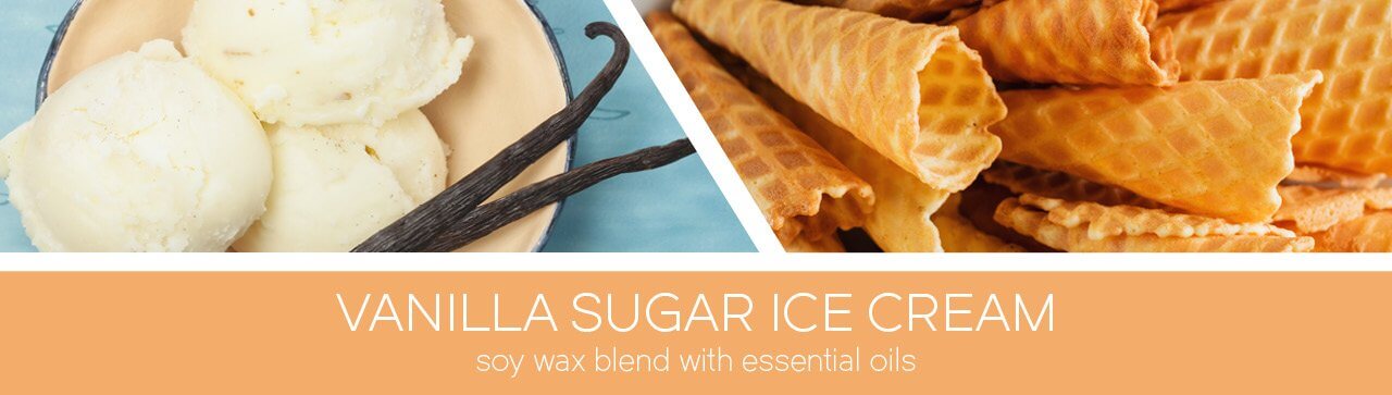 Vanilla Sugar Ice Cream 411g (3-Docht)