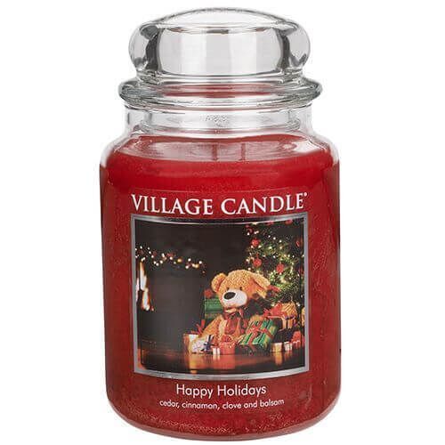 106326356 Village Candle Happy Holiday 645g