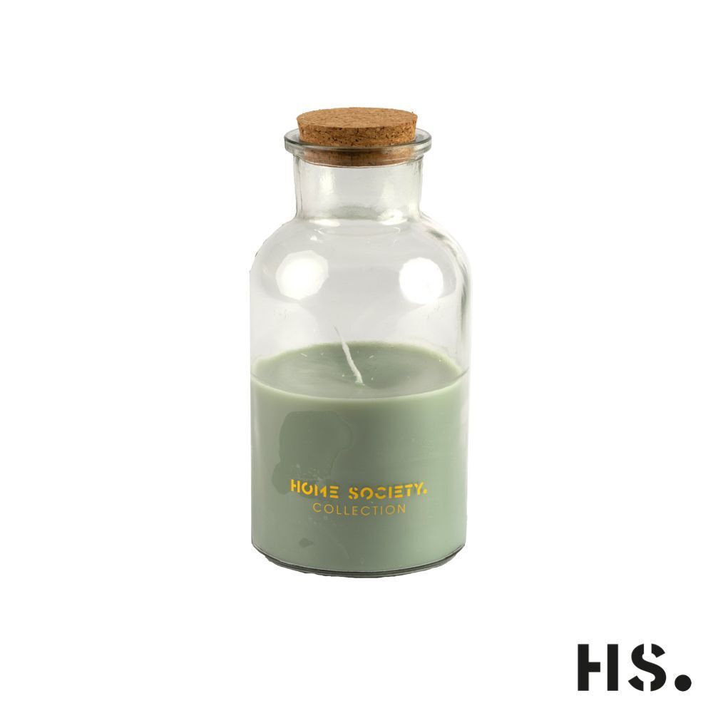 3TTQYORc Jar Candle Lisse grün klein