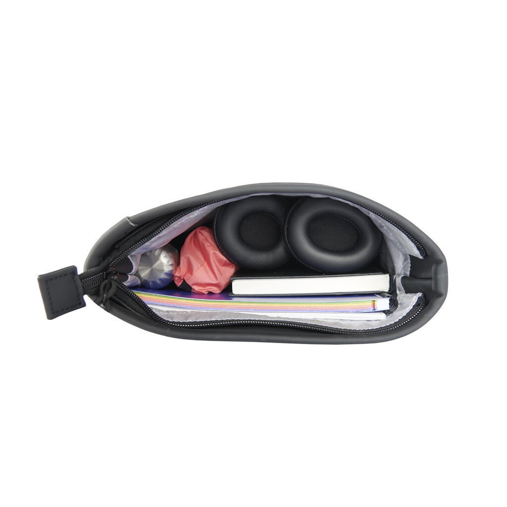 Bowie - Los Angeles Rolltop Rucksack schwarz
