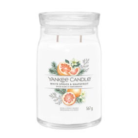 White Spruce & Grapefruit Signature Jar 567g 2-Docht