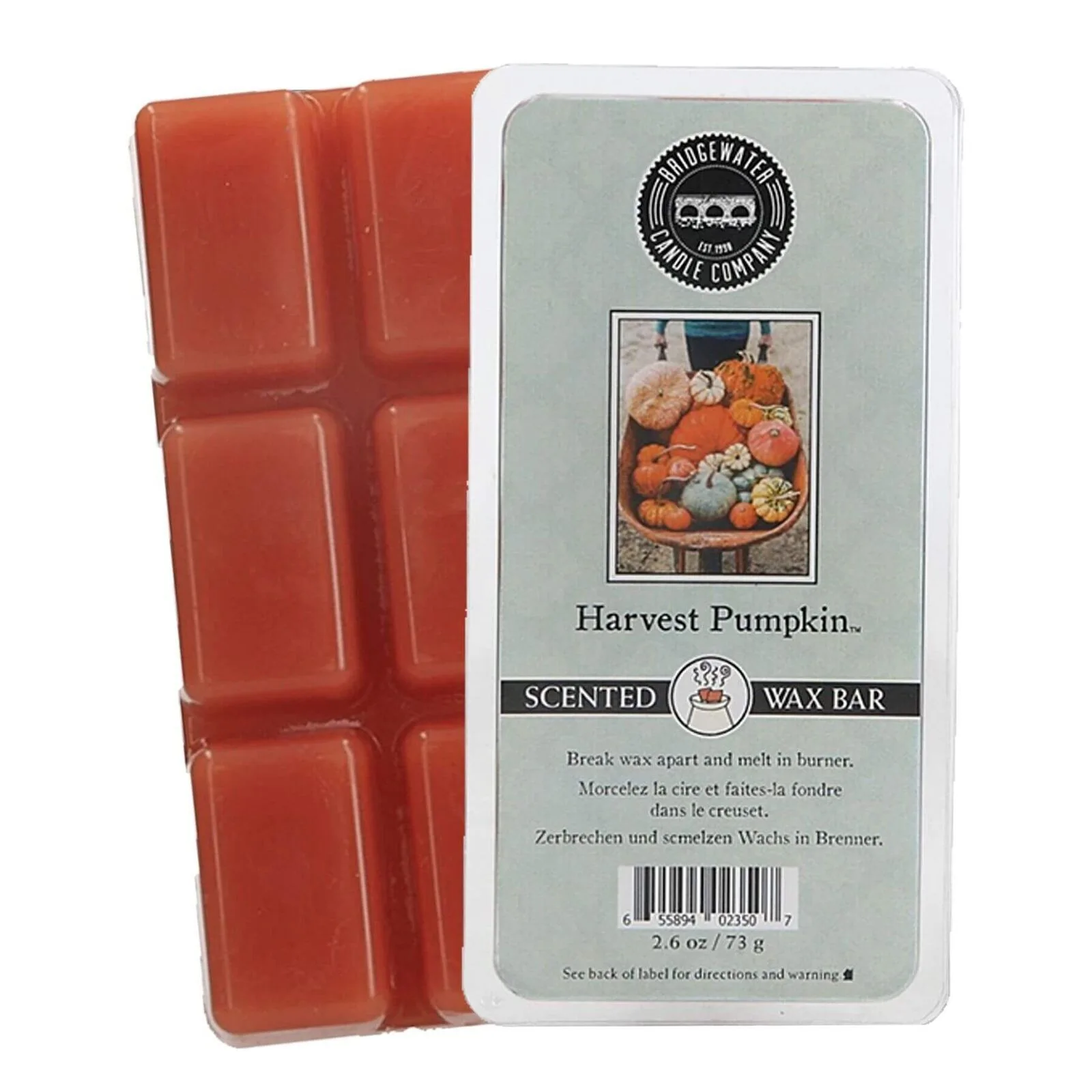UFXvOk48 Harvest Pumpkin Wax Bar 73g