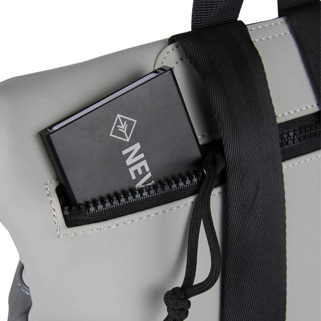 Bowie - Los Angeles Rolltop Rucksack grau