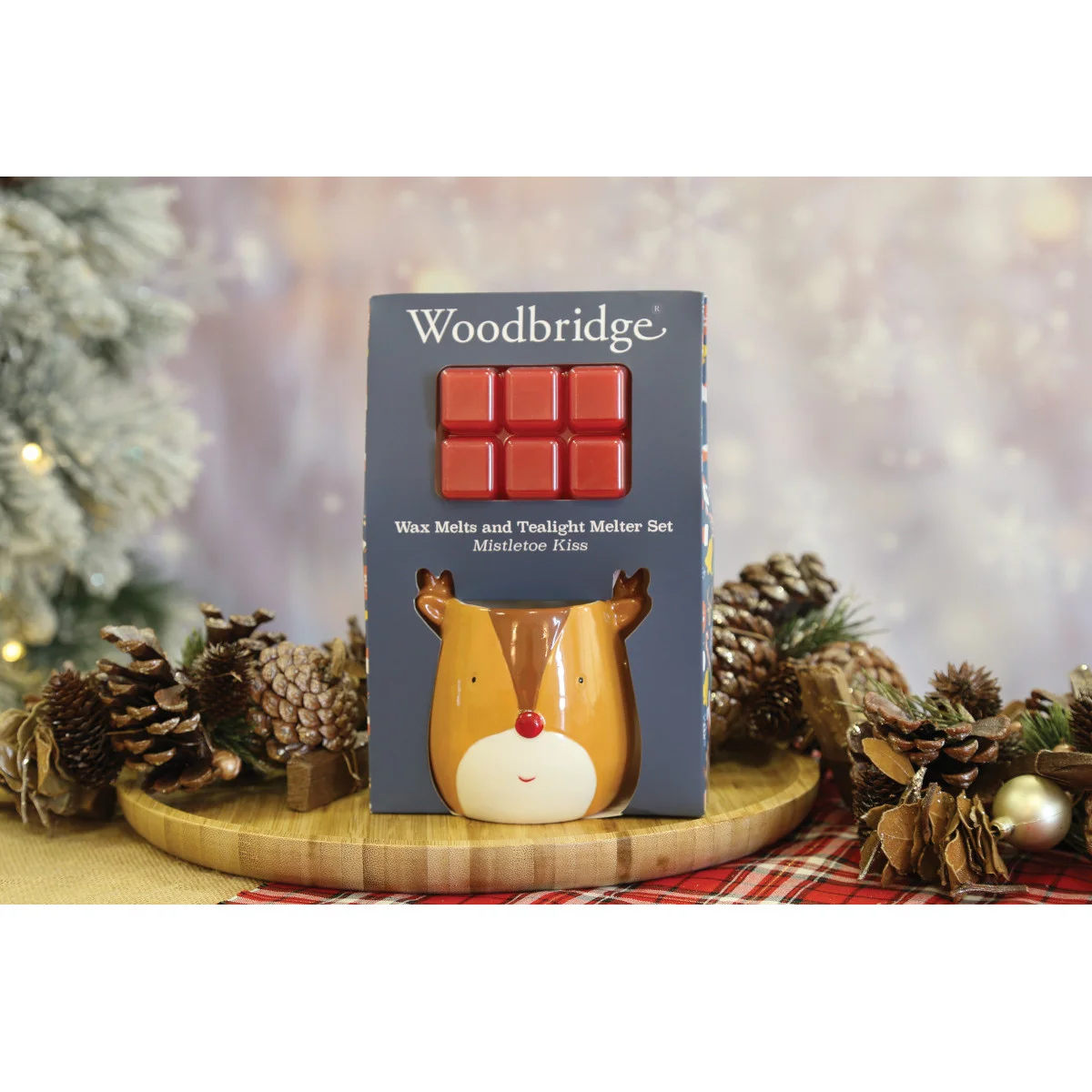 Duftlampe Reindeer & Wachsmelts Mistletoe Kiss