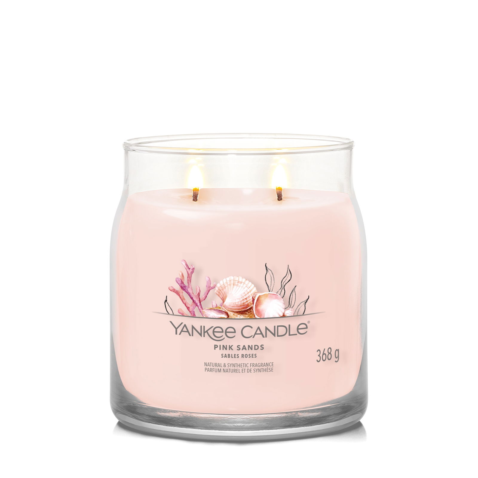 Pink Sands Signature Medium Jar 368g 2-Docht