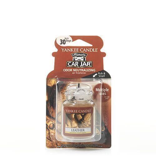1220883_1 Yankee Candle - Leather Car Jar Ultimate