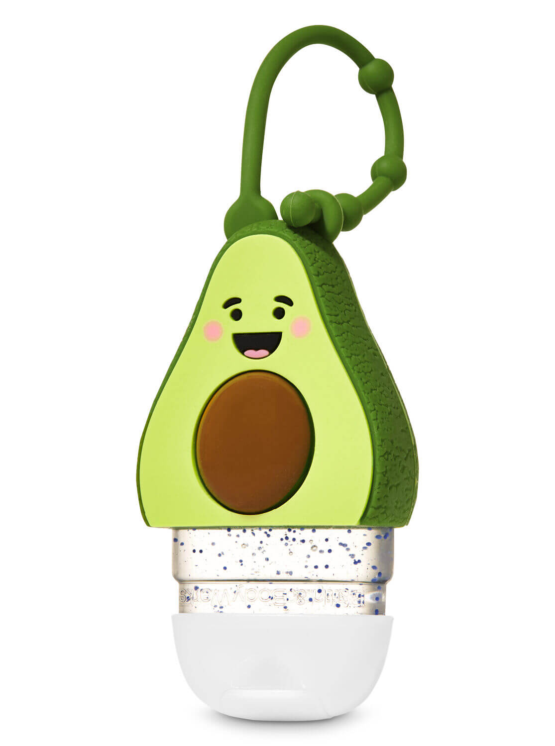 Anhänger für Hand-Desinfektionsgel - Avocado