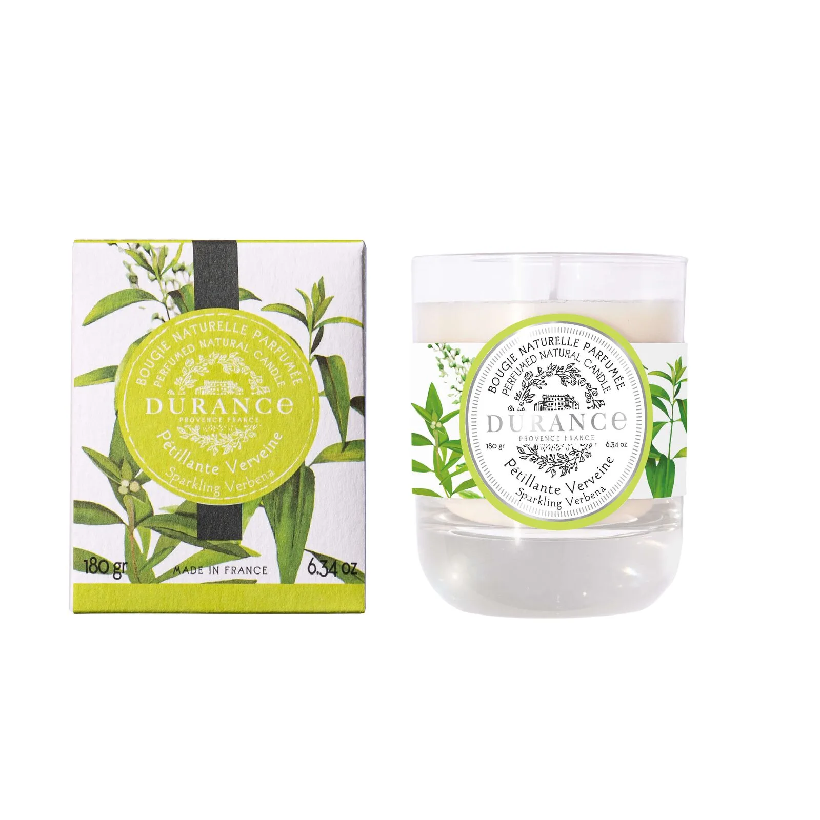 Sparkling-Verbena Prickelnde Verbene Duftkerze 180g