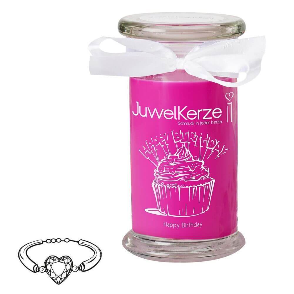 JuwelKerze Happy Birthday 380g