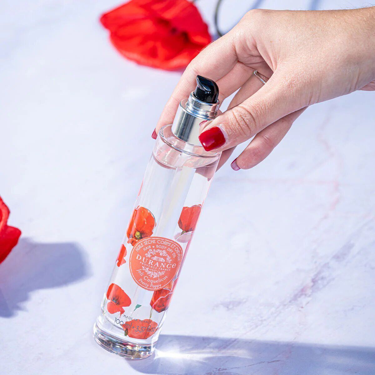 Schöne Mohnblume Trockenöl 100ml Flasche, Kosmetik, Parfüm