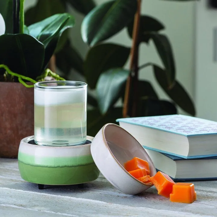 matcha4 Matcha Latte 2-in-1 Classic elektrische Duftlampe aus Keramik