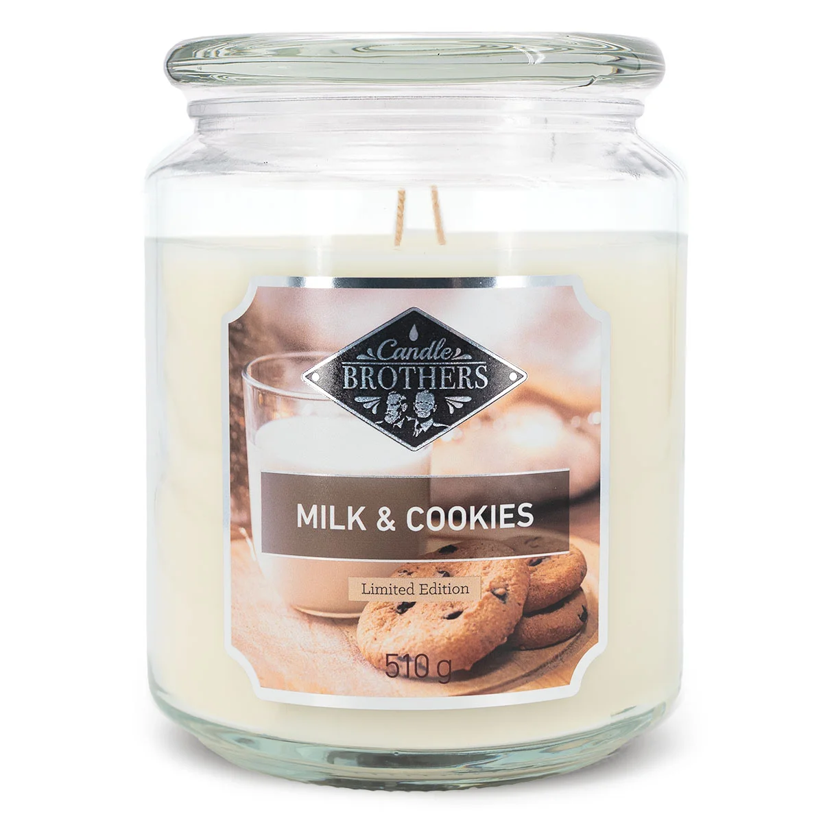 Milk & Cookies 510g Candle Brothers Duftkerze Milk & Cookies 510g Candle Brothers Duftkerze