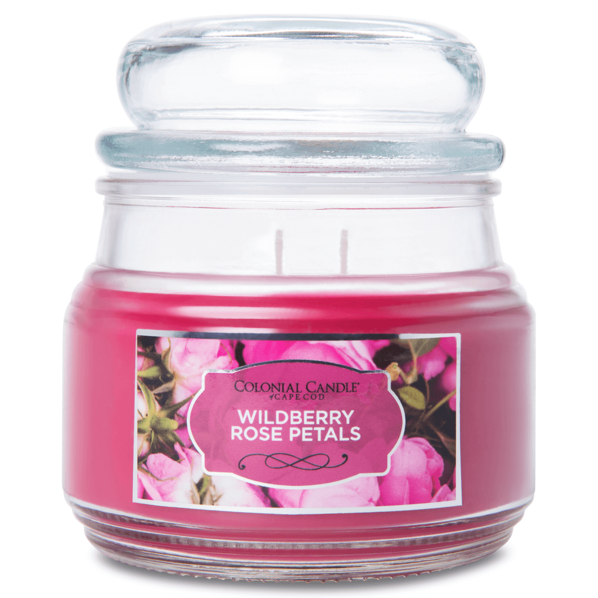CC127554-mit-Deckel Duftkerze Wildberry Rose Petals Terrace - 255g