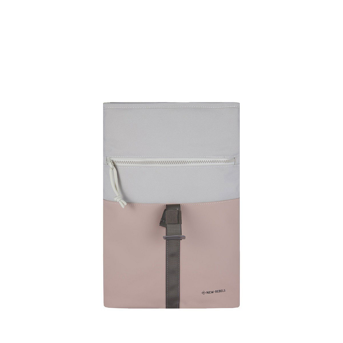 Backham - Los Angeles Rolltop Mini Rucksack altrosa