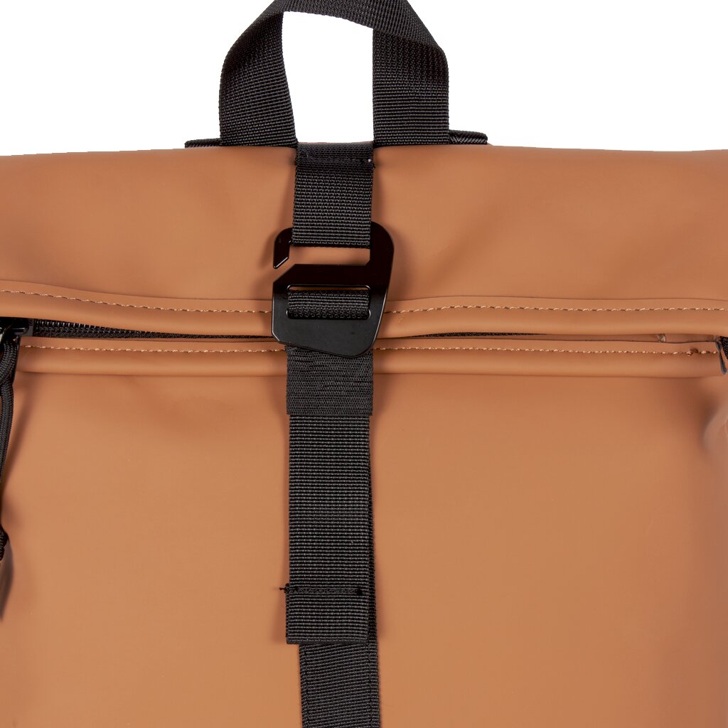 Mart - Los Angeles Rolltop Mini Rucksack cognac