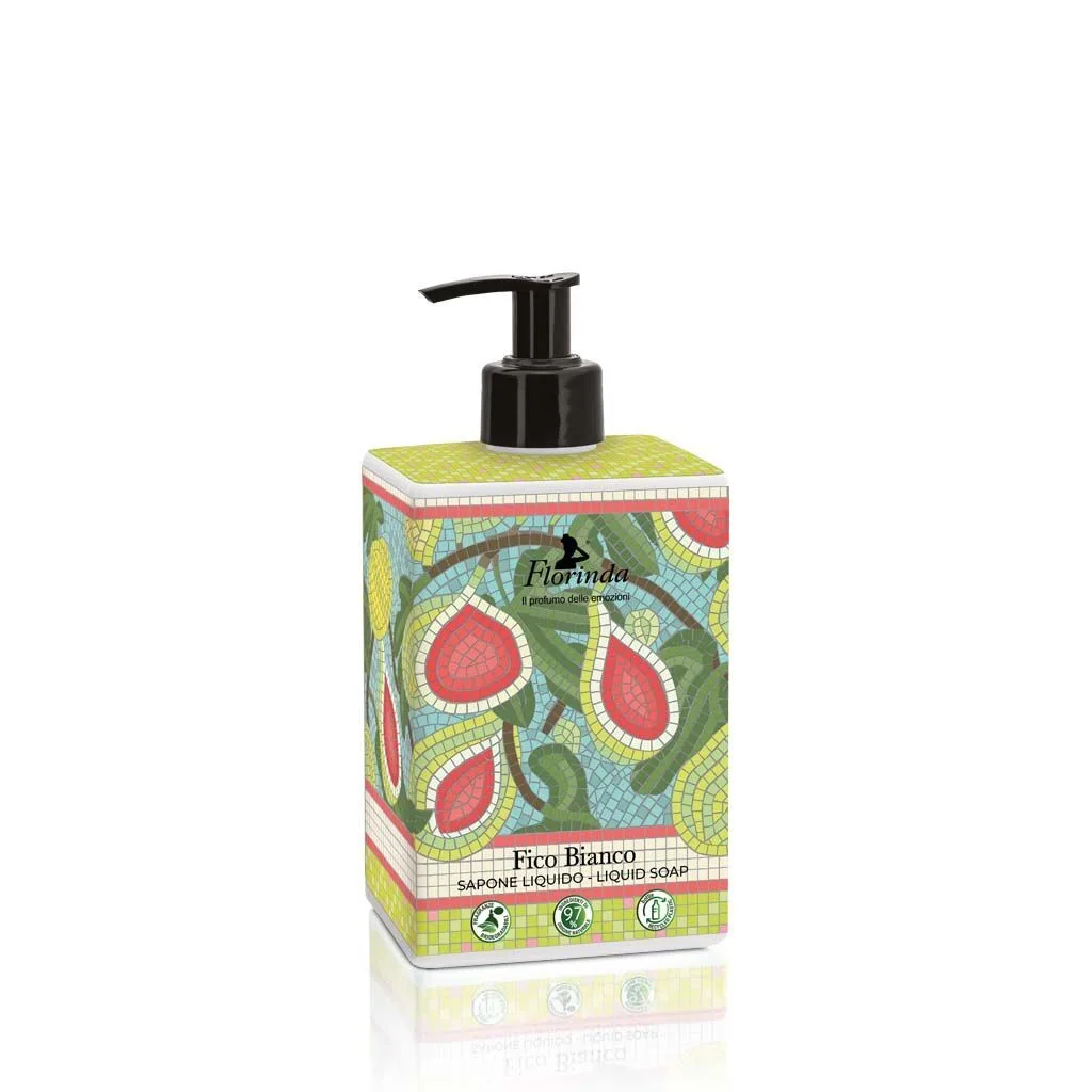 Weiße Feige Flüssigseife 500ml Flasche, Lotion, Muster