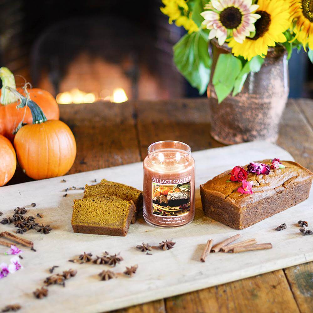Village Candle Pumpkin Bread Big Jar
