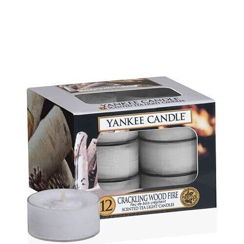1556297E Crackling Wood Fire 12St - Yankee Candle