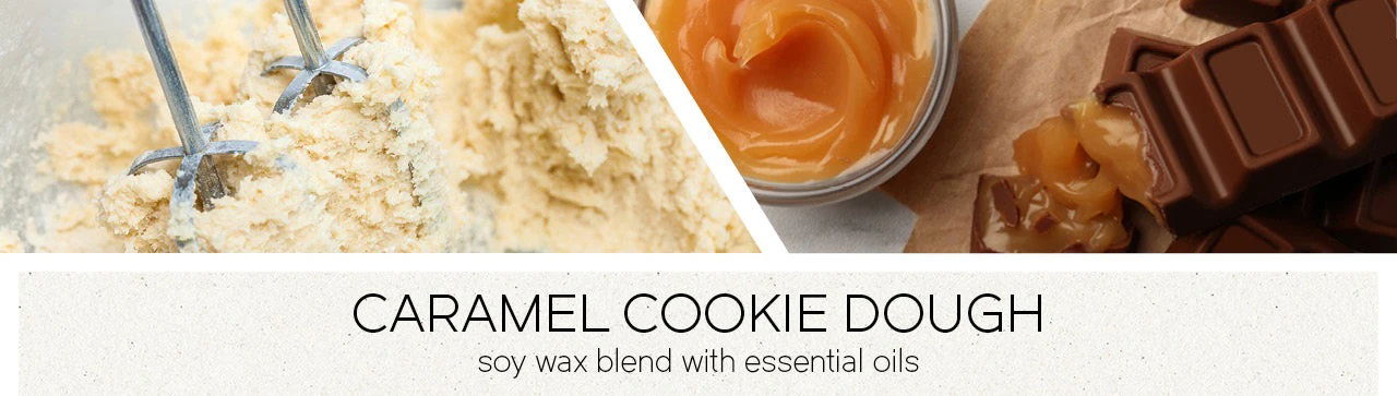 Caramel Cookie Dough 411g (3-Docht)