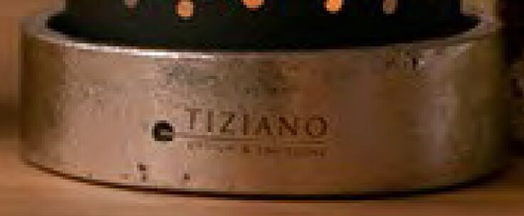 piazzabasissilber Piazza Basis für Votivglas 8cm silber