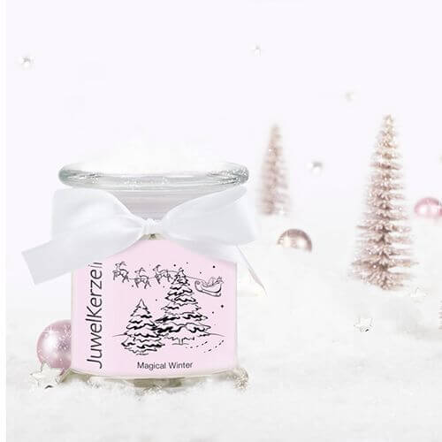 Magical Winter - Charm Anhänger 230g von JuwelKerze