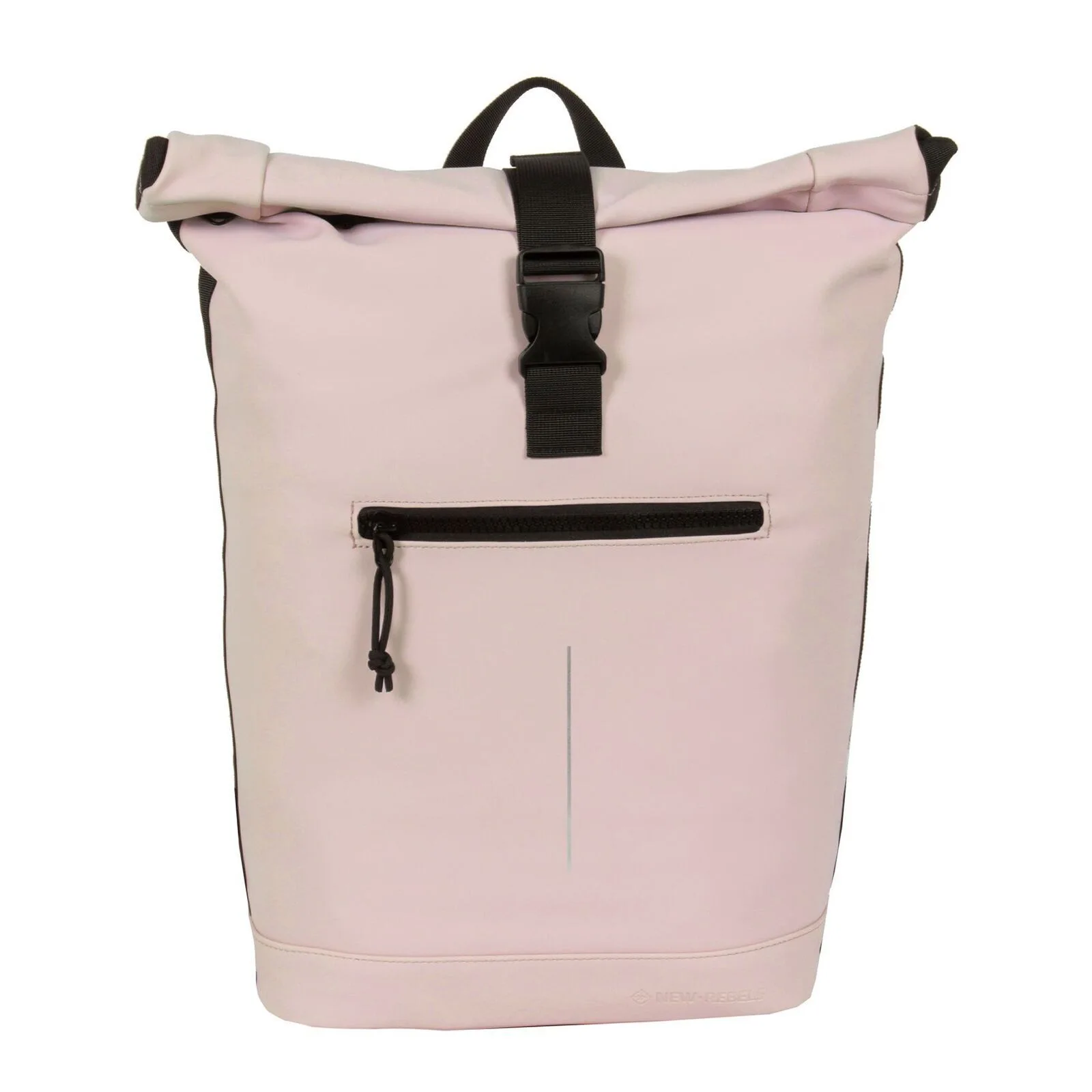 DLXl1xDA Mart - New York Rolltop Rucksack hellrosa