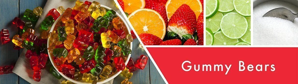 Gummy-Bears-Candle-Fragrance Gummy Bears 411g (3-Docht)