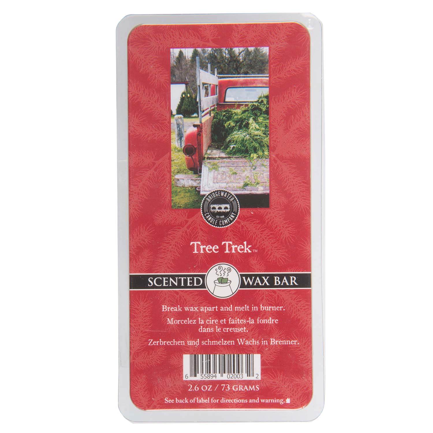 Tree Trek Wax Bar 73g