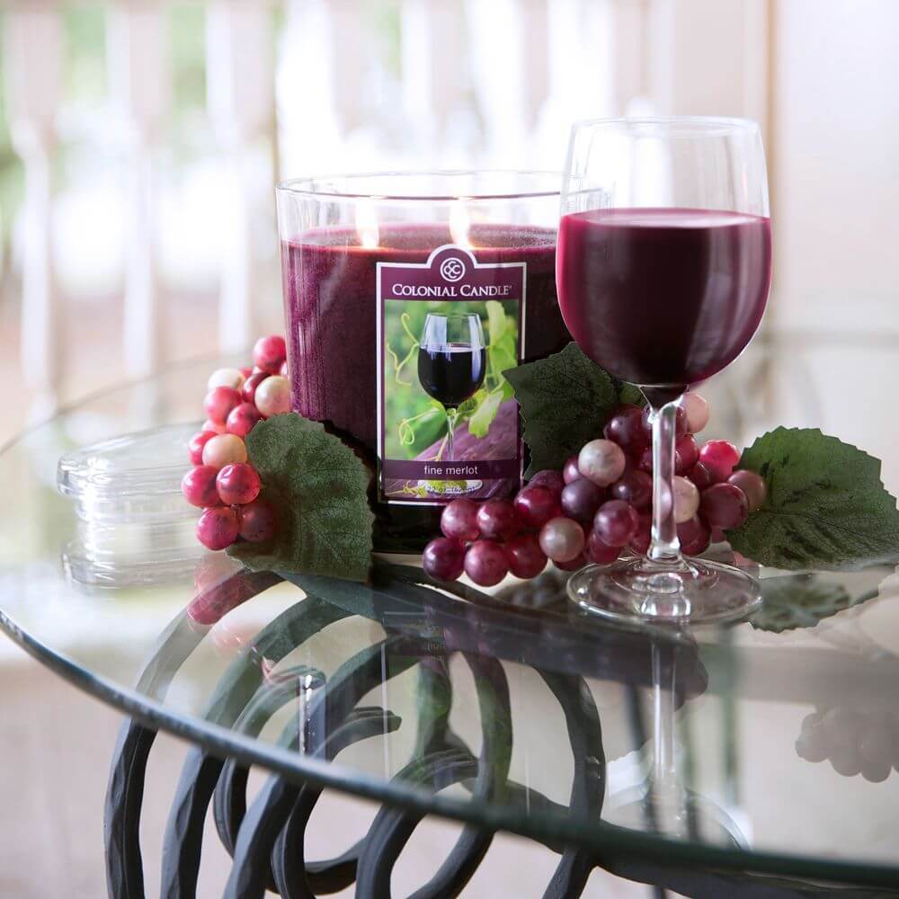 Colonial Candle Fine Merlot 623g