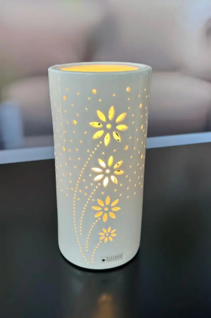 Lampe Tadino 21cm Keramik cremeweiß Lampe Tadino 21cm Keramik cremeweiß