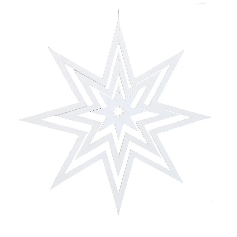 i-JFwNtpf-X2 Dekohänger Star 35cm weiß