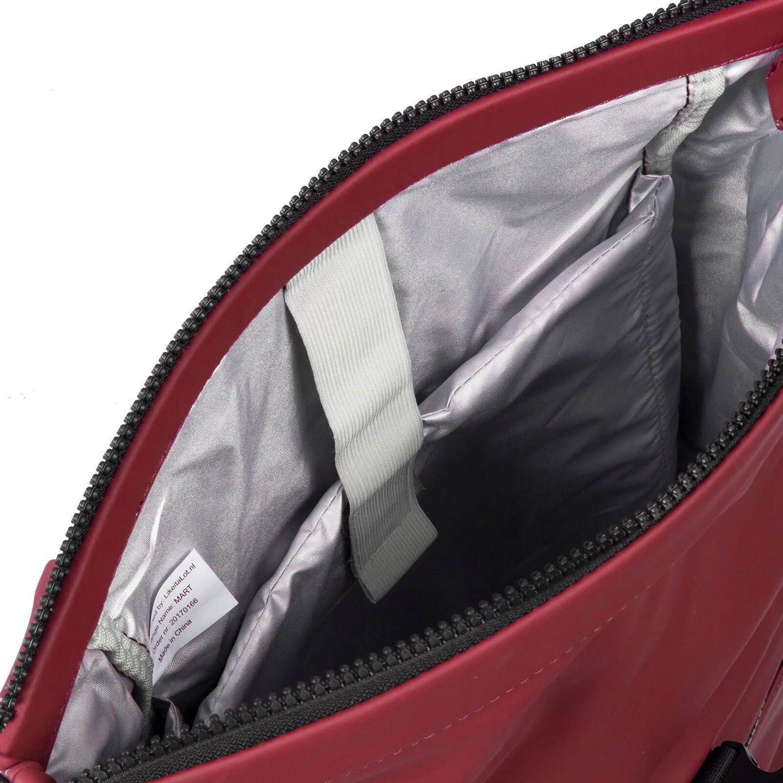 g-Mrz63A Mart - New York Rolltop Rucksack burgund
