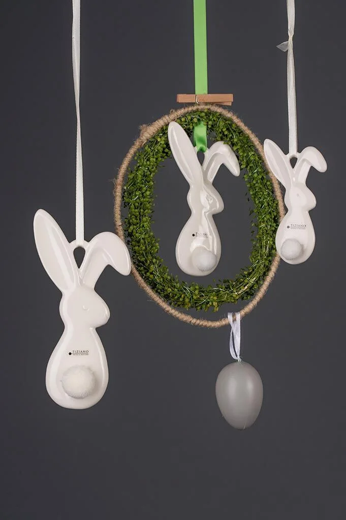 haenger-hase-fabrio-puschel Anhänger Hase Fabrio mit Puschel 13cm