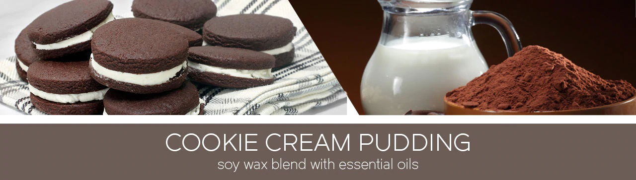 Cookie Cream Pudding 411g (3-Docht)