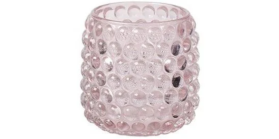 jaquard-rosa Jaquard Windlicht rosa