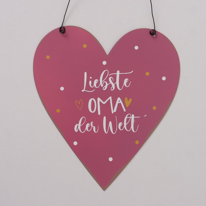 Schild Beste Oma der Welt