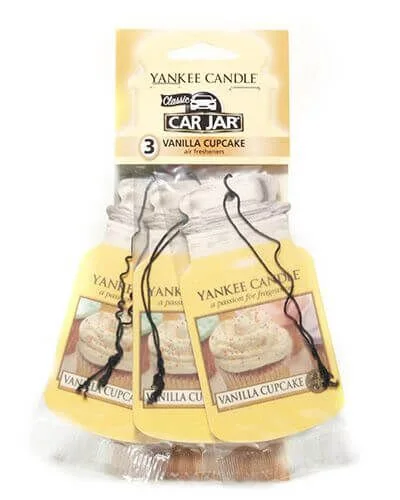 car-jar-vanilla-cupcake5594ff137434b Yankee Candle - Car Jar Vanilla Cupcake 3er Bonuspack