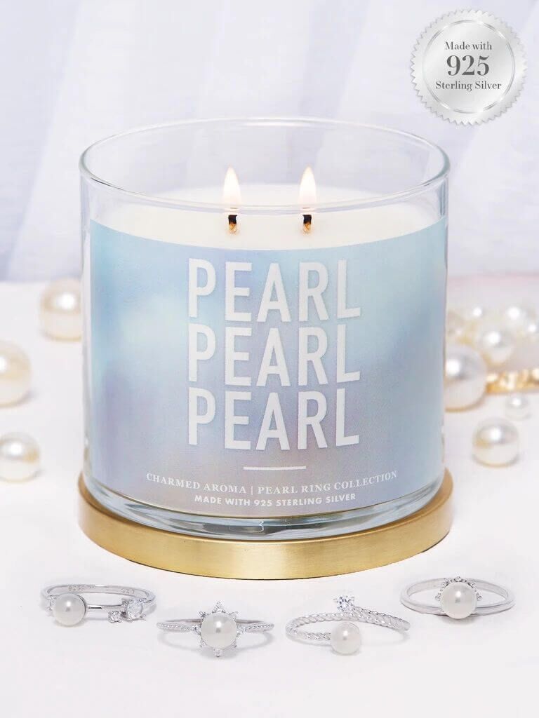 Charmed-Aroma-Pearl-Ring Pearl Kerze (Ring)