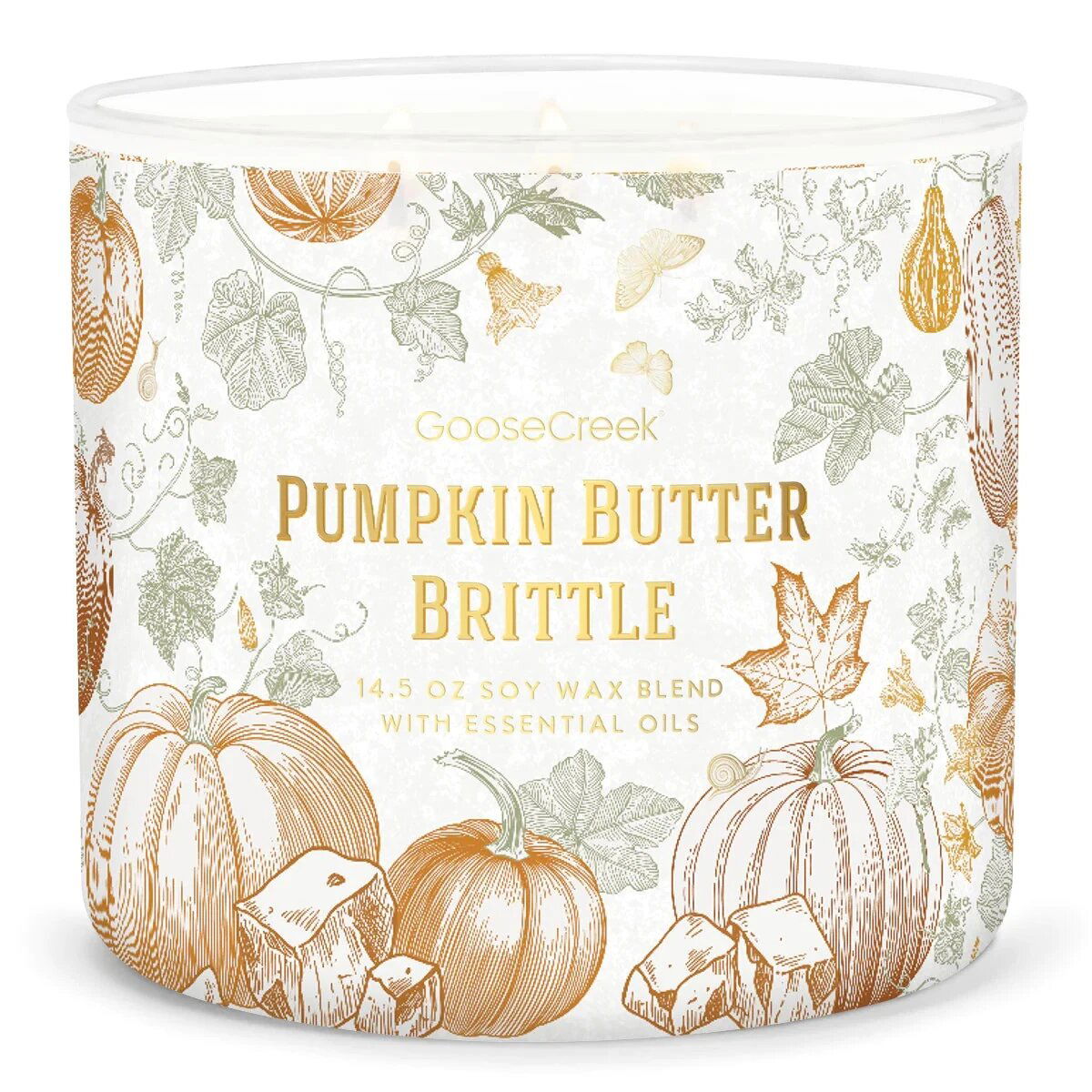 Pumpkin Butter Brittle 411g (3-Docht)