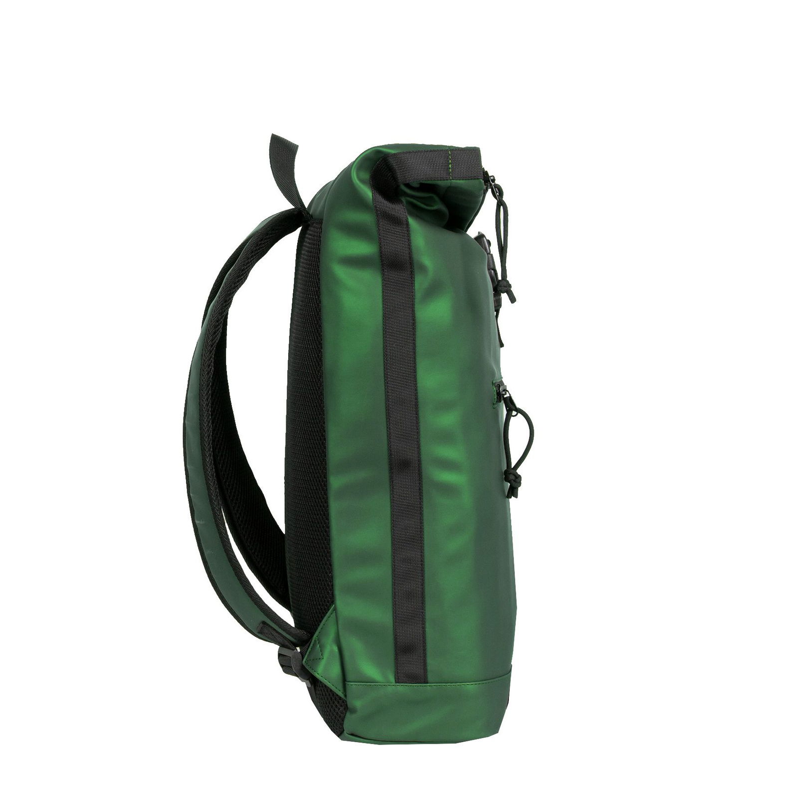 Mart - New York Rolltop Rucksack grün metallic