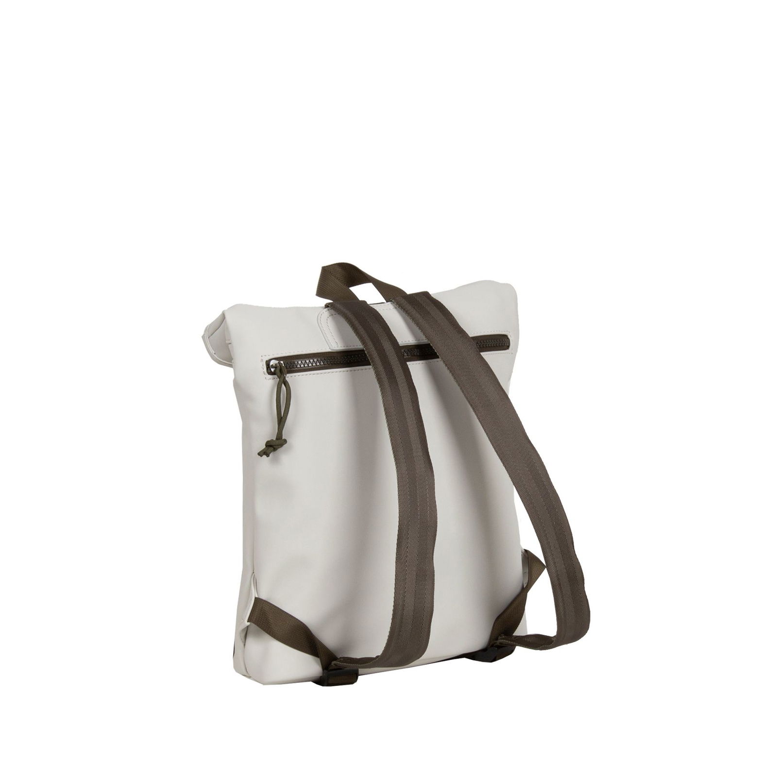 Tim - Los Angeles Rolltop Mini Rucksack beige/olive