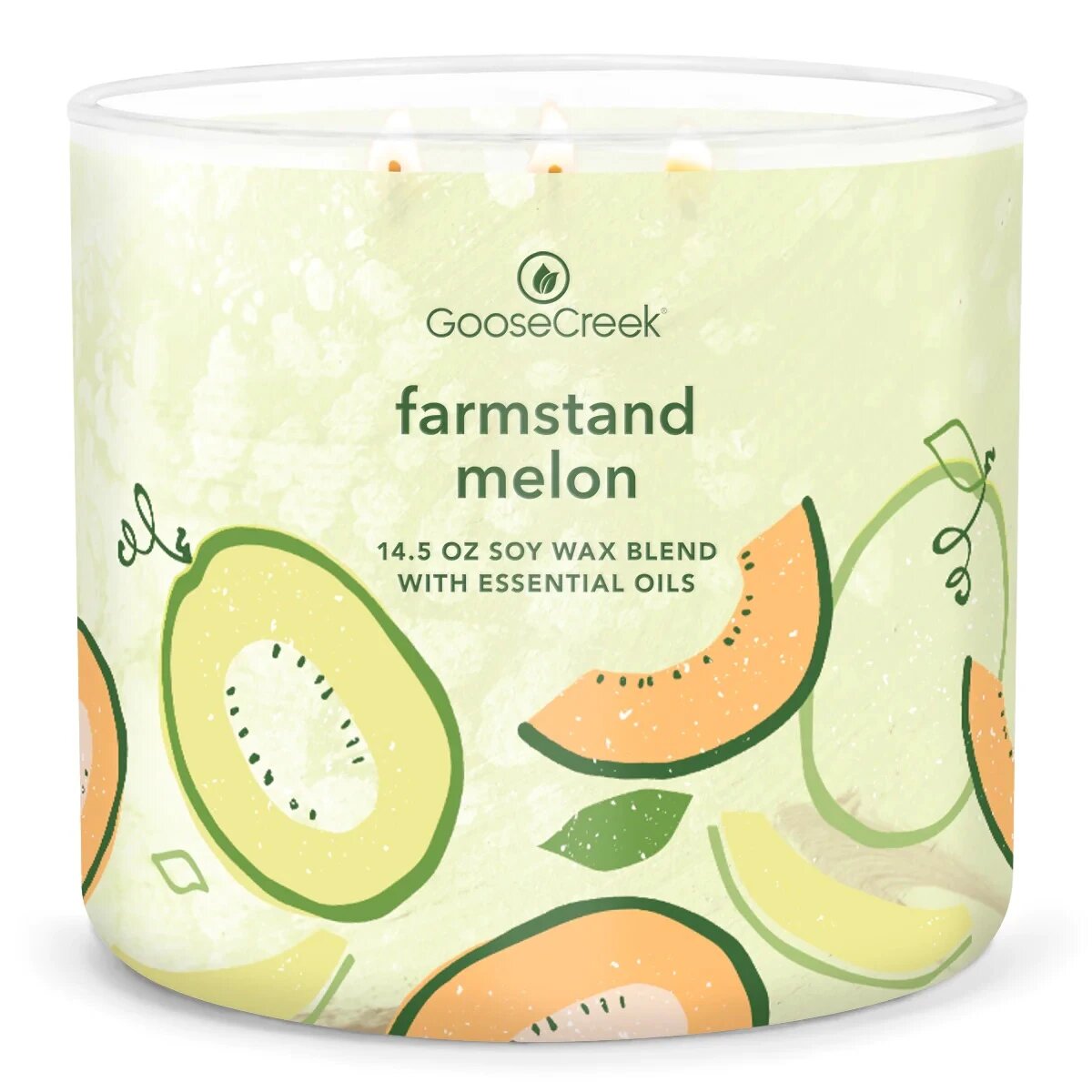 Farmstand Melon 411g (3-Docht)