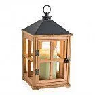 holzlatteak1jpg HOLZ Laterne Kerzenwärmer (natural teak)