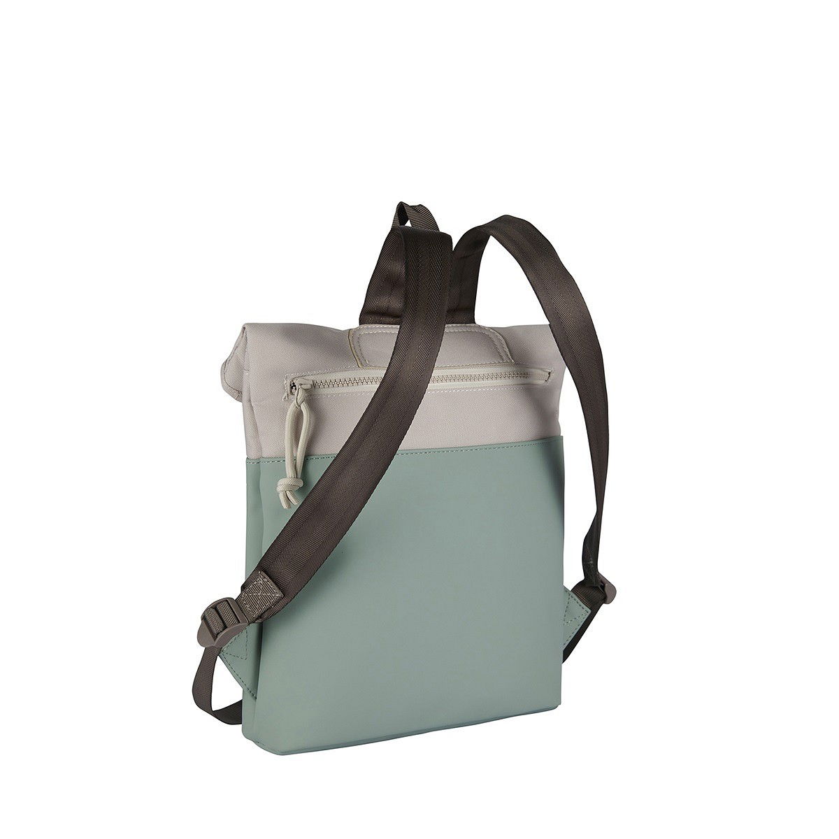 Backham - Los Angeles Rolltop Mini Rucksack salie grün