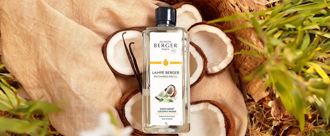 Maison Berger, Raumduft, Lampe Berger, Nachfüller, 1000ml, Coconut Monoi