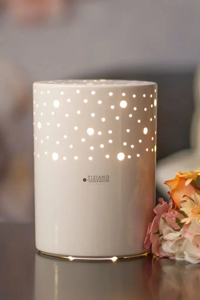Lichtsäule Latuna 25cm LED cremeweiß Lichtsäule Latuna 25cm LED cremeweiß